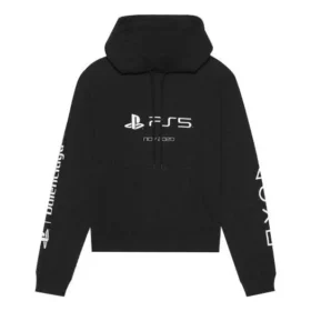 Balenciaga x PlayStation Unisex FW21 Printing Black 657034TKVF41070