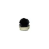 Paris Mules “Black Destroyed Cotton and White Rubber” 693952W3RC31090