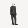 Women’s fitted tailored pants in dark navy