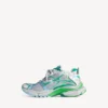 Men’s runner sneaker in grey/green/blue
