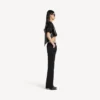 Women’s slim tailored pants in black